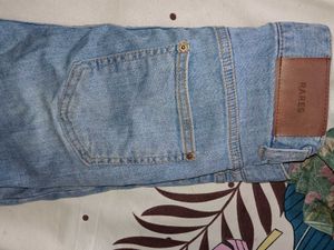 light wash book leg jeans