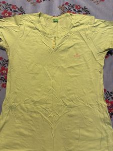 Light Green Benetton T-Shirt