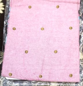 Kurti pink 1 piece attractive embroidery fancy