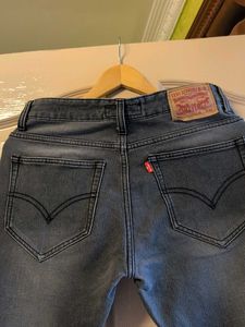 Levi's Classic Grey Wash Denim Jeans