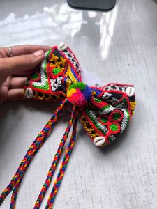 Boho Chic Hair Bow