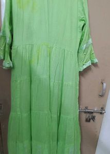 Lime Green Frock Suit