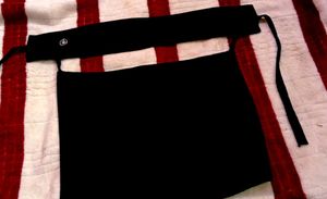Elegant Black niqab/ hijab / nosepiece