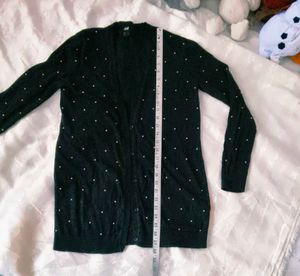 Very Amazing H&amp;M Embroidery Cardigan