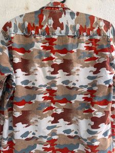 Men's Camouflage Print Shirt