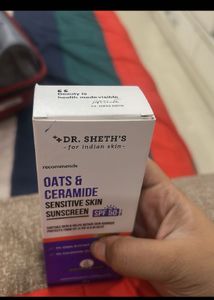 Dr. Sheth's Oats &amp; Ceramide Sunscreen SPF 50