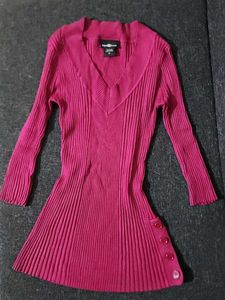 Sexy ribbed mini dress