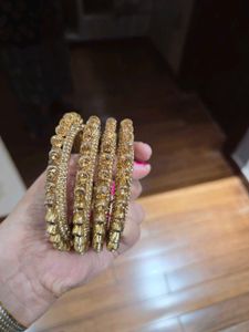 🎉Today only🎉Gold Tone Embellished kadhas