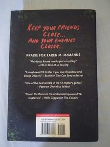 You'll Be The Death of Me by Karen M. McManus