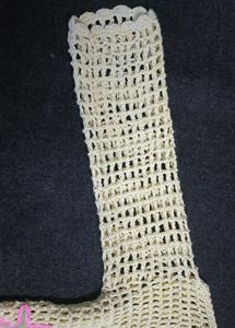 Cream Crochet Top
