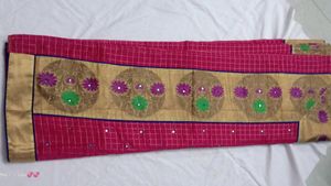 Not Used Pink Saree