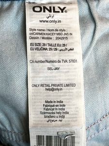 ONLY Skinny Fit Distressed Jeans 29inch