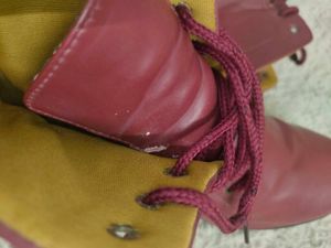 Red Ankle Boots