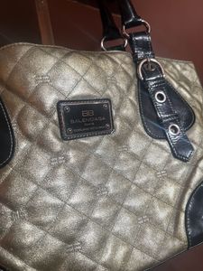 vintage Balenciaga Quilted Tote Bag