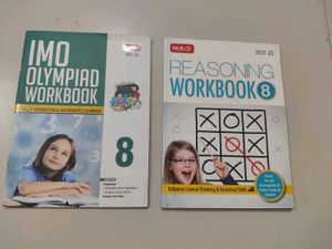 Class 8 IMO Olympiad & Reasoning Workbooks