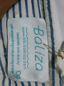 Baliza Ladies Top 100% Cotton Hand Made