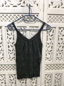 💝Sparkly Black Camisole Top I