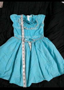 Adorable Blue Dress for Girls