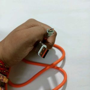 data cable v8 samsung mobile phone with led