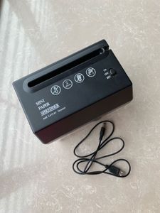 Mini Shredder with Bin