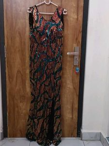 Sequin Maxi Dress