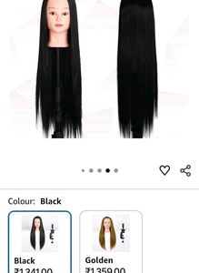 Long Straight Black Wig