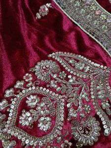 bridal lehenga with two dupatta