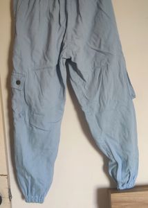 Sky Blue &amp; Light Olive Green joggers 😍