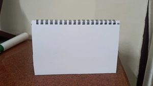2025 Table Calander With Chit Pad