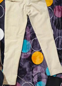 Cream Colored Casual Pants