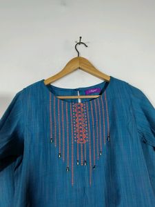 Blue Printed Tunic (Women's)