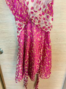 Polka Dot Silk Dress