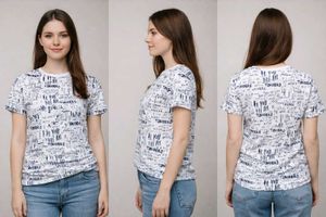 Trendy Printed Women’s T-Shirt | Casual Graphic Te