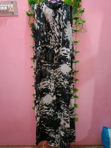 Georgette Front Slit Kurti
