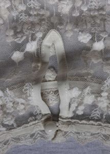 Sheer Lace Embellished Top