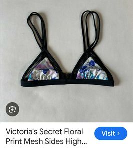 victoria 's secret Floral Print Sports Bra