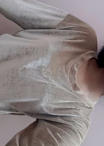 Shiny Velvet Top