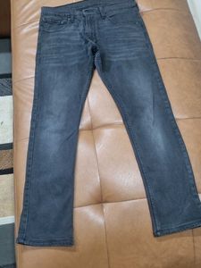 Men's Charcoal Wash Denim Jeans