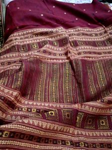 Bengal handloom weavers pure cotton saree