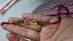 Infinite symbol bhai rakhi