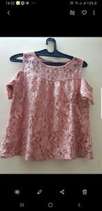 Latin quarters cold shoulder partywear top.
