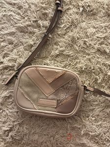 Crossbody Bag with Unique Patchwork Design