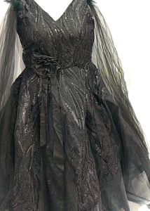 Stunning Black Sequin Gown
