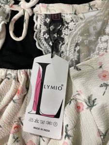Offwhite Midi Dress For Women