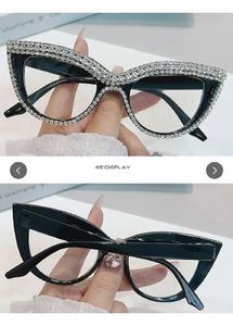 Sparkling Rhinestone Embellished Eyeglasses