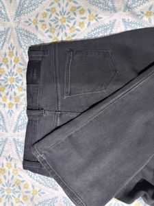 Flared Dark Wash Denim Jeans
