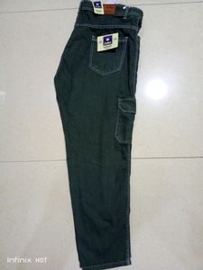 Zara Green Cargo Pants