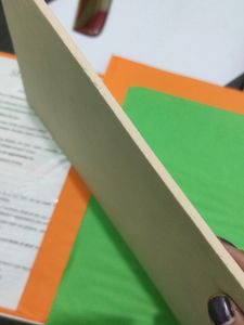 Colourful File Paper