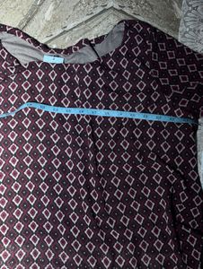 Stylish Geometric Print Top
