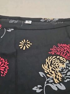 Black Long Sleeveless Ethnic Wear